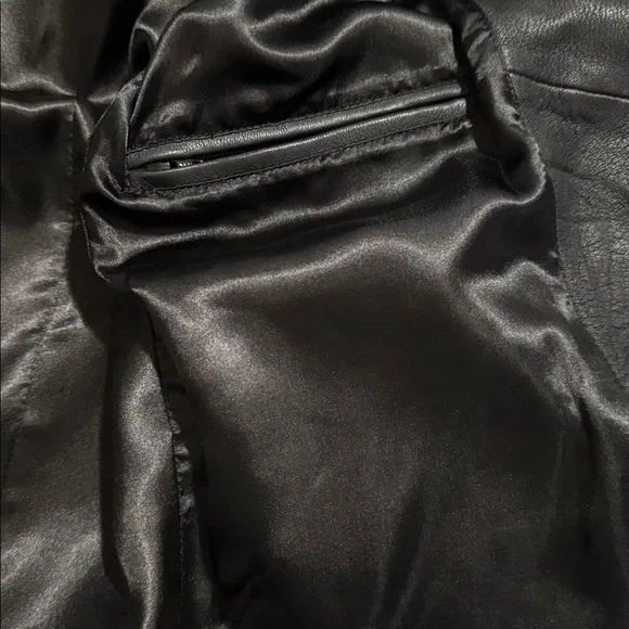 Other UK Colt Genuine Lamb Leather Moto Biker Jackets Vintage Black X-Small